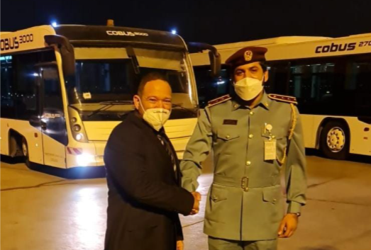 قائد شرطة اسرائيل يلتقي بقائد شرطة الامارات
